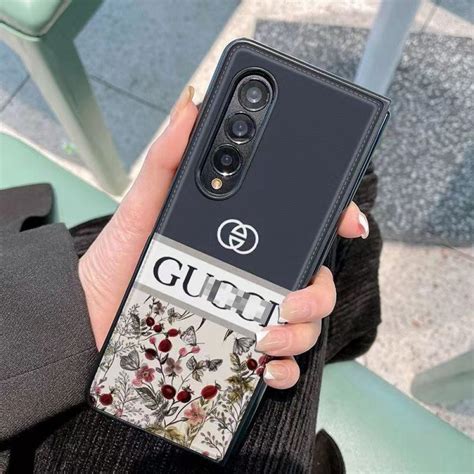 Gucci galaxy z cases clear